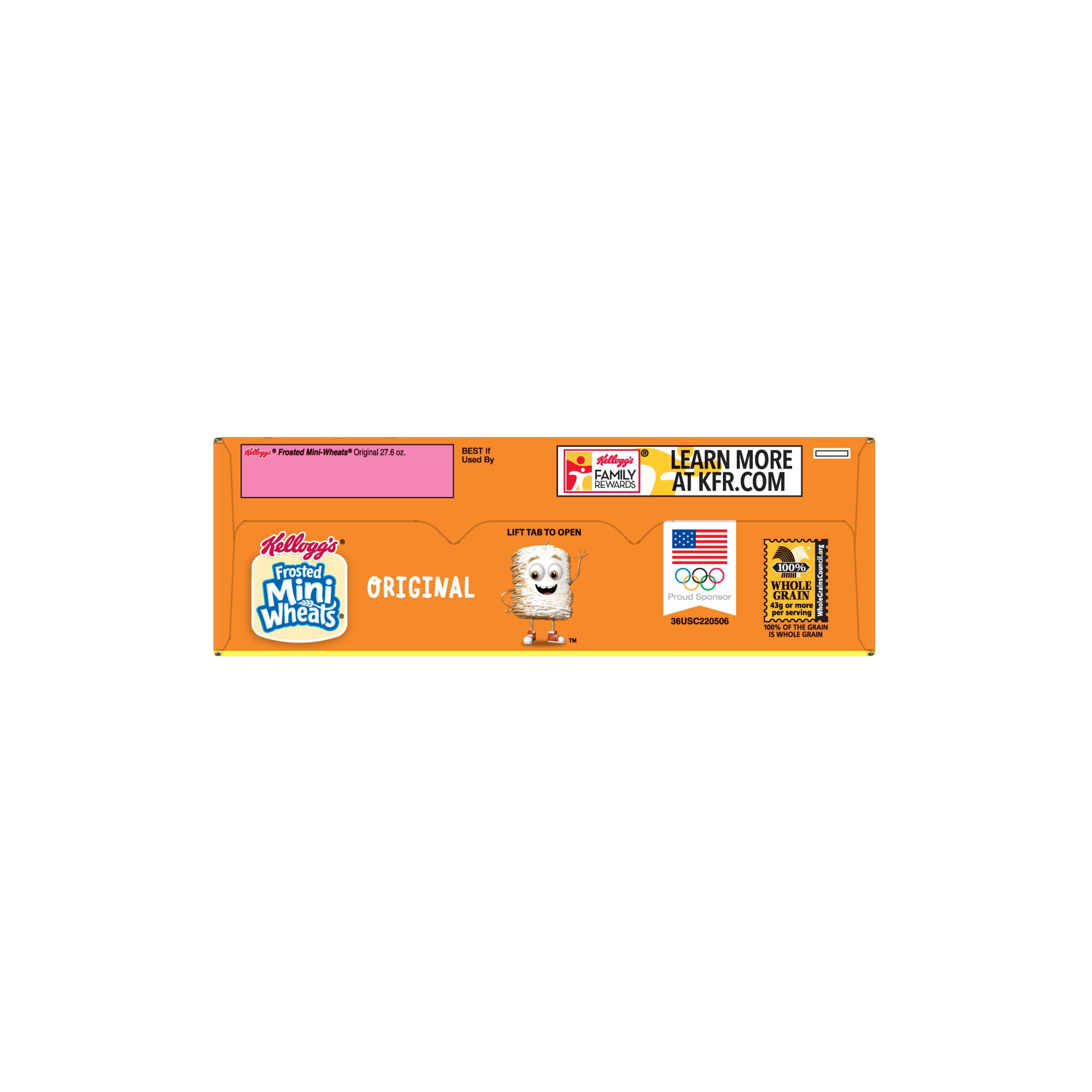 Mini Wheats Kellogg Fmw 27.6 Oz. Bonus Packs