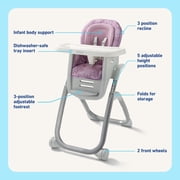 Graco DuoDiner DLX Highchair, Lilac Mod
