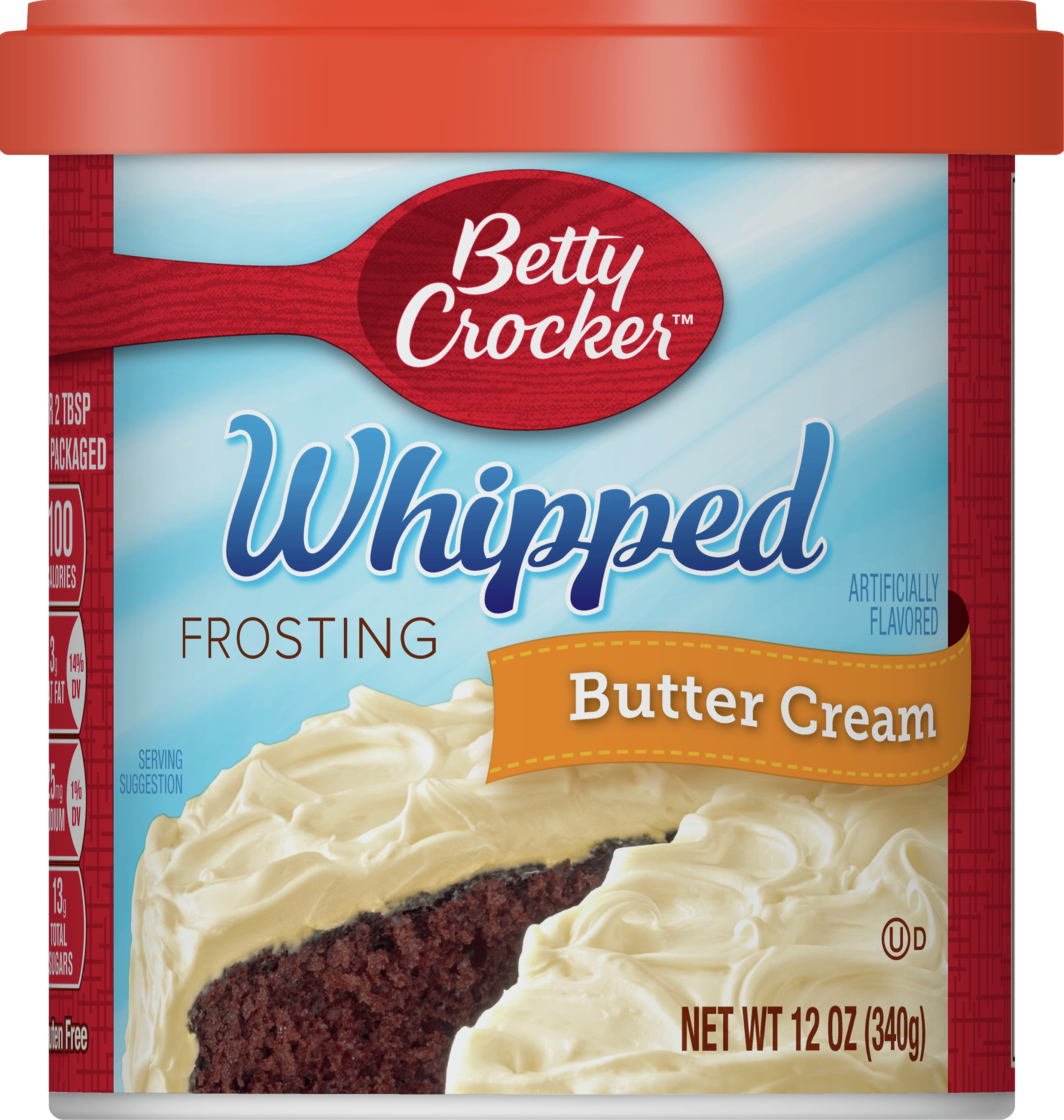 Betty Crocker Whipped Butter Cream Frosting, 12 oz
