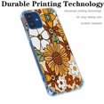 thumbnail image 2 of Flower Painting Case for iPhone 12,Aesthetic Art Design Pattern Soft TPU Bumper Case Cover, 2 of 5