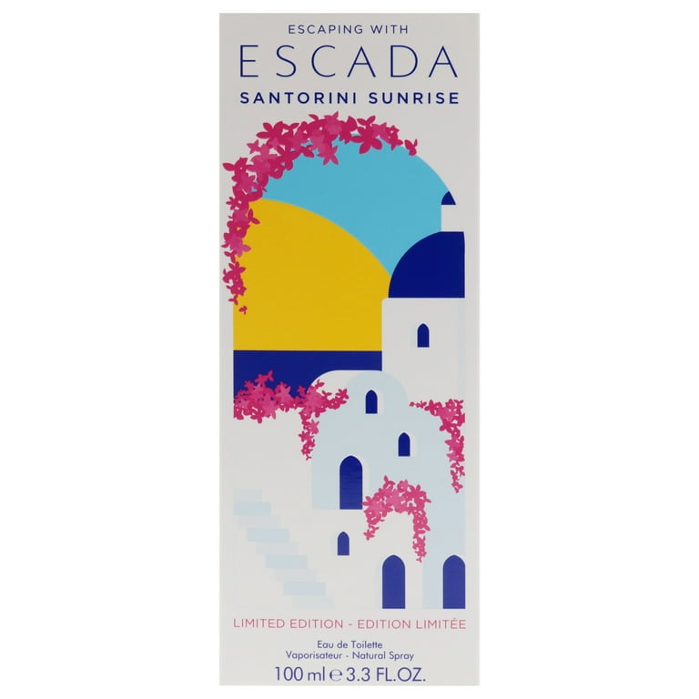 Escada Santorini Sunrise, 3.3 oz EDT Spray, Fruity Floral Musk