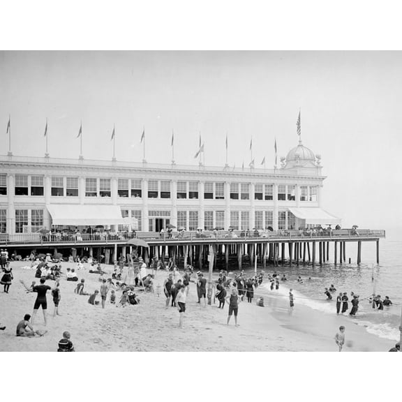 Art.com The Casino, Asbury Park, N.J. Photo, 16" x 12"