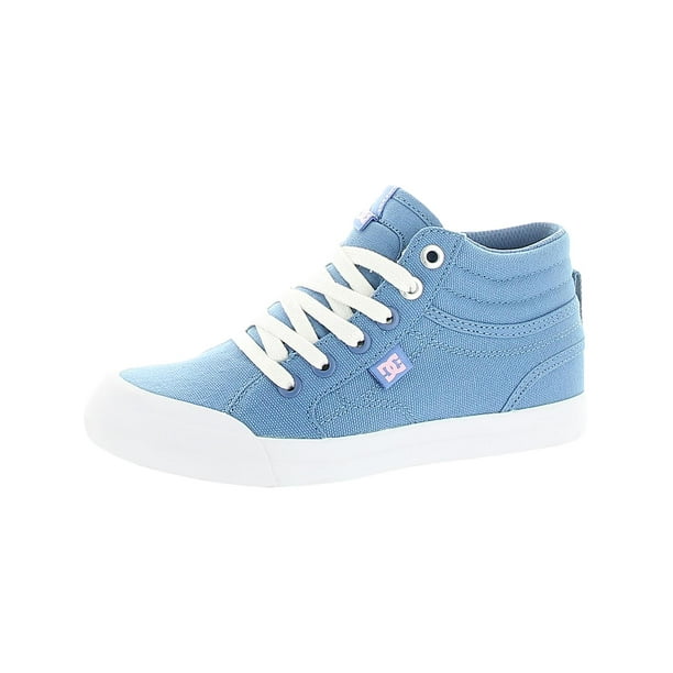 Dc Shoes Dc Shoes Girls Evan Hi Tx Canvas High Top Skateboarding Shoes Walmart Com Walmart Com