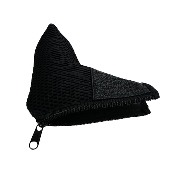 Cubierta para la cabeza del club de lujo de malla y PU Golf Putter Headwear Negro Sunnimix Funda duradera para putter de golf
