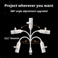 thumbnail image 3 of MYUNNIL 2-in-1 Galaxy Projector Night Light, Plug-and-Play HD Mini USB Starry Projector with 360° Adjustable Design, Creative Portable Soft Night Light for Bedroom Car Home Decor, (10 Sliding Films), 3 of 9