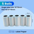 thumbnail image 1 of Olaf 57 * 25mm 3pcs High-definition Printing Paper White Children's Camera Printer Replacement Accessories Mini Error Printer, 1 of 4