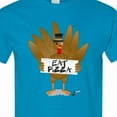thumbnail image 4 of Inktastic Turkey Holding a Sign Says Eat Pizza T-Shirt, 4 of 5
