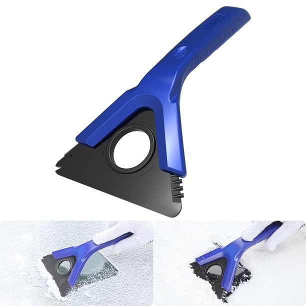 Rascador de hielo para coche, cuchilla desmontable, limpiaparabrisas para nieve, removedor de hielo y escarcha