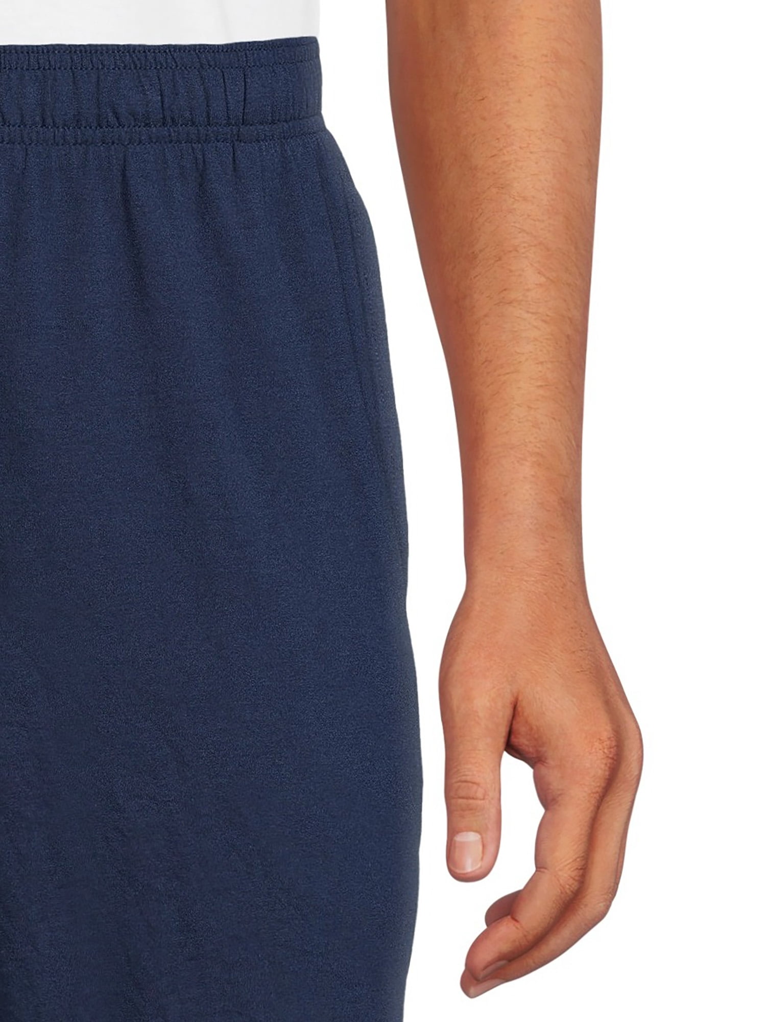 Athletic Works Men's and Big Men's Knit Shorts, 3-Pack, Sizes S-3XL