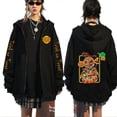 thumbnail image 2 of Sudadera con capucha de manga larga para hombre, prenda deportiva masculina de estilo Hip Hop con cremallera y estampado de calabaza Sam, Trick R Treat, ideal para Halloween, a la moda, 2022, 2 of 4