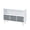 Gray, variant on Zateety Kids bookcase with Collapsible Fabric Drawers, Children's Book Display, Toy Storage Cabinet Organizer, White/Blue
