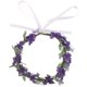 thumbnail image 1 of Diadema floral, tocado, simulación, guirnalda de flores de lavanda, corona, corona de pelo para festivales, fiestas, vacaciones, toma de fotos, 1 of 6