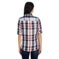 thumbnail image 2 of Burnside Women's Plaid Shirt, 2 of 3