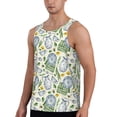 thumbnail image 2 of Easygdp Vintage Utensils Men's Tank Top, Sleeveless Muscle T Shirts, Breathable, Quick-Dry, Loose for Gym, Running, Fitness - XX-Large, 2 of 9