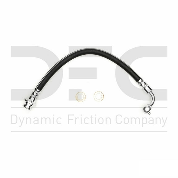 Rear Right Dynamic Friction Company Brake Line Hose 350-68080 For 2009-2012 INFINITI G37, 2014-2015 INFINITI Q60