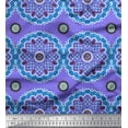 thumbnail image 3 of Soimoi Poly Georgette Fabric Mandala Ethnic Print Sewing Fabric Yard 52 Inch Wide, 3 of 3