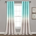 thumbnail image 3 of Lush Decor 2 Piece Ombre Light Filtering Curtain Set, 3 of 11