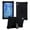 Black, variant on ShellTech Case for Walmart Onn 7 inch Tablet 2024 Model (100135924), Kids Friendly Soft Silicone Adjustable Stand Cover for Onn 7 inch Gen 4 2024 Tablet Case,Rainbow