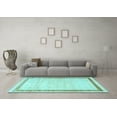 thumbnail image 3 of Ahgly Company Indoor Rectangle Persian Light Blue Traditional Area Rugs, 4' x 6', 3 of 4