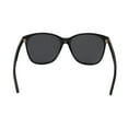 0024S 001 Black 0024S Round Sunglasses Lens Category 3 Size 58mm