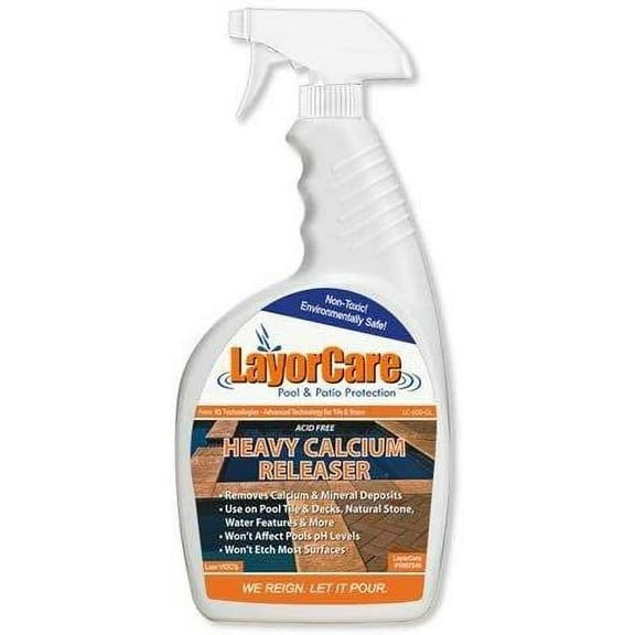 LAYOR Care Heavy Calcium Releaser Quart Trigger Spray, Acid Free & Non Toxic