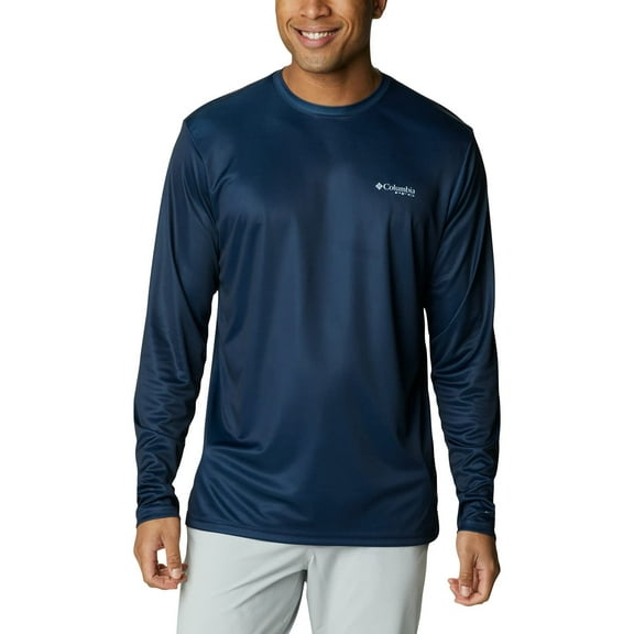 Columbia Men's Terminal Tackle PFG Long Sleeve Navy 6X Big