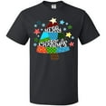 thumbnail image 3 of Inktastic Merry Christmas Patchwork Quilting Tree T-Shirt, 3 of 5