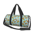 thumbnail image 1 of Easygdp Hot Dog Pizza Bolsa de Viaje, Bolsa de Mano, Bolsa de Gimnasio, Bolsa de Equipaje para Viaje, 1 of 6