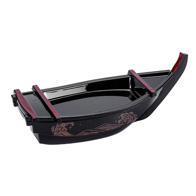Elodie Plate Food Platter Decorative Tableware Serving Board for Home Black S