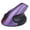 Purple, variant on Cheers.US 2.4GHz 5 Buttons Rechargeable Battery Wireless Ergonomic Vertical Optical Mouse Ergonomic Mouse, for Laptop, PC, Computer, Desktop, Notebook etc