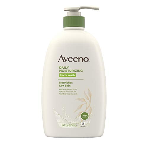 Aveeno Daily Moisturizing Body Wash With Soothing Oat Creamy Shower Gel Soap Free And Dye Freelight Fragrance 33 Fl Oz - Walmartcom