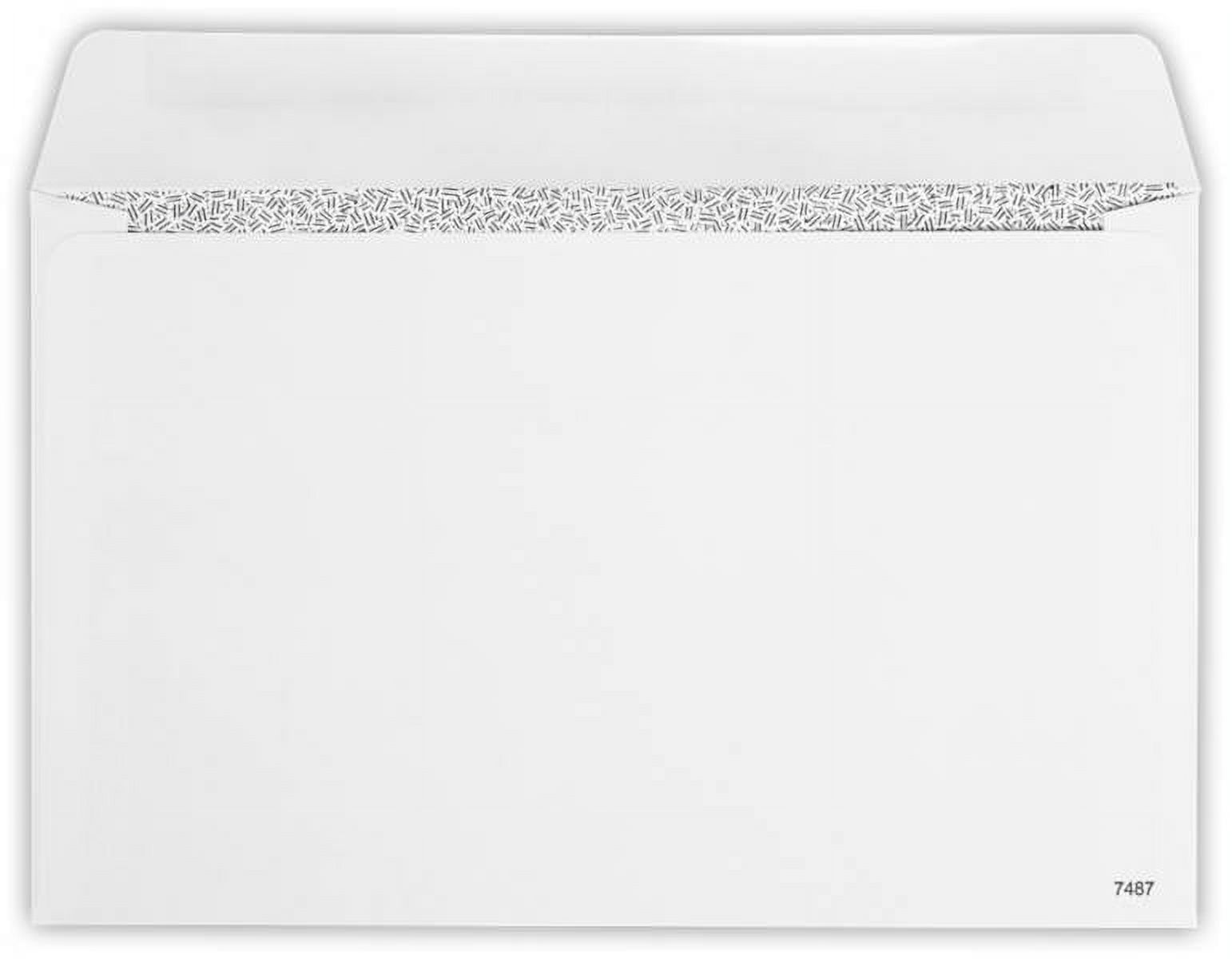 LUXPaper 5 5/8 x 9 Envelopes, White, 50/Pack
