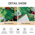 thumbnail image 6 of Round Tablecloth St. Patrick's Day Waterproof Oil Proof Polyester Table Cloth Cover Decor for Home Dining Outdoor,Patio,Parties, 60" Dia. Leprechauns Green Clovers Hat Rainbow, 6 of 9