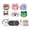 B#16061bb, variant on Food-Themed Punch Needle Coaster Set, DIY Craft Kit with Tools & Pre-Cut Fabric, Handmade Drinks Coasters for Home (H)