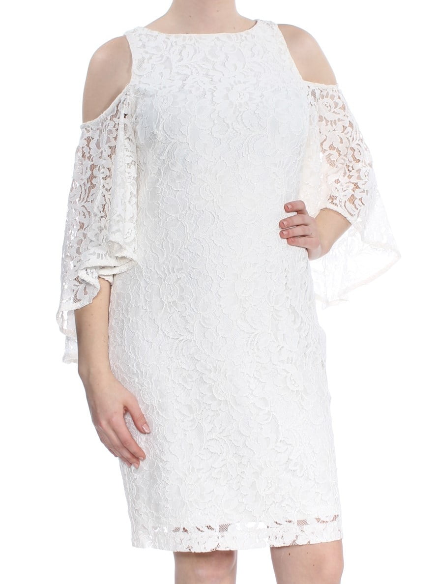 ralph lauren lace bell sleeve dress
