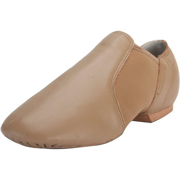 Leather Jazz Shoe Slip On for Girls and Boys (Toddler/Little Kid/Big Kid)