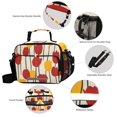 thumbnail image 4 of Red Yellow Tulips Insulated Lunch Bag Portable Cooler Bag Mommy Bag Large Capacity 6L, 4 of 9