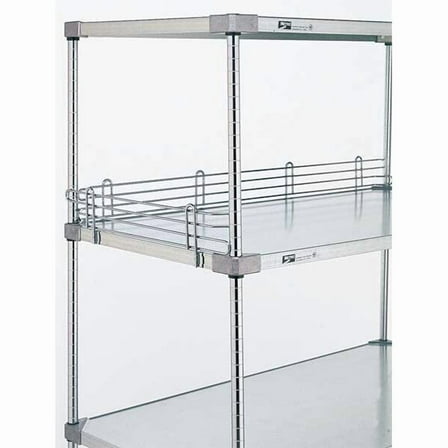 Metro Ledge,24inx4inx24in,StnlStl,PK2 L24WS