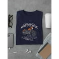 thumbnail image 3 of Vintage Motorcycle Poster T-Shirt Men -Image by Shutterstock, Male 3X-Large, 3 of 4