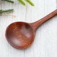 thumbnail image 5 of USHOBE 1Pcs Stirring Spoon Bamboo Soup Ladles with Ergonomic Design for Catering Hall, 5 of 8