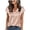 Champagne, variant on Deago Women Silk Satin Tops Cap Short Sleeve Blouse Summer V Neck Work Shirts Business Casual Dressy Outfits (Coffee, S)