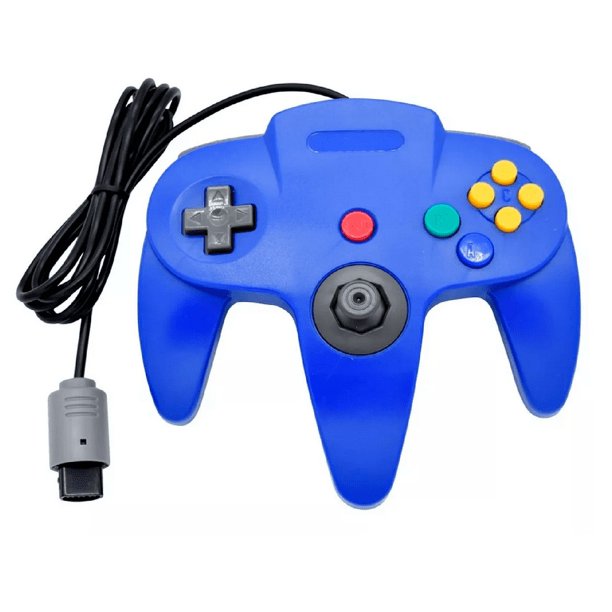 Control Alámbrico Compatible Con N-64 Analógico