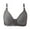 Gray, variant on XMMSWDLA Womens Sleeping Nursing Bra Wirefree Front Buckle Breastfeeding Maternity Bralette Sports Bras for Women High Support Everyday Bras