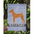 thumbnail image 3 of Carolines Treasures CK3605GF Irish Terrier Welcome Garden Size Flag, 3 of 3