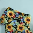 thumbnail image 5 of Cathalem Girl Clearance Swimsuits Tankini Bathing Suits Boyshort Summer Beach Rash Guard Swimwear,Yellow 100, 5 of 5
