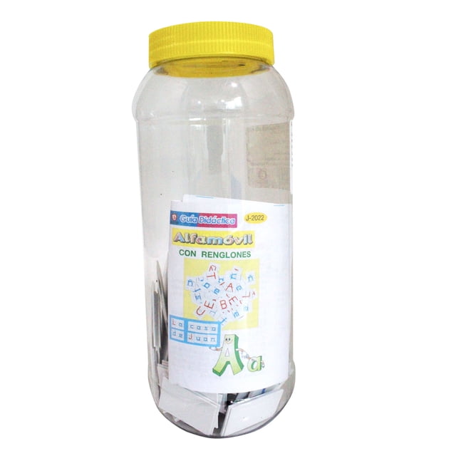 Alfamovil Con Renglones 240 Pzas De 2.4 X 3.2 Educatodo J-2022