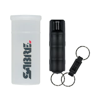SABRE Pepper Spray with Quick Release, Helps Fight Breast Cancer, Pink,  Solid Print, 0.21 lb. 