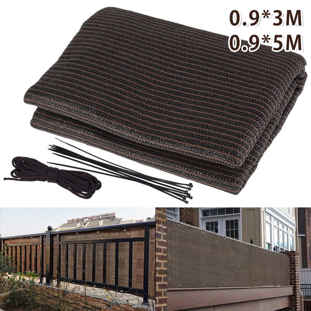 Everso 1Pcs Balcony Privacy Screen,Deck Privacy Screen Fence Shield