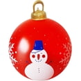 thumbnail image 2 of Venta de bolas inflables de Navidad, 60 cm, grandes, para exteriores, de PVC, para Navidad, inflables gigantes, reutilizables, muñecos de nieve de Papá Noel, para decoración de jardín y patio de Navid, 2 of 6