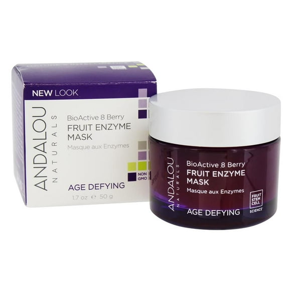 Andalou Naturals - Age-Defying Enzyme Face Mask Bioactive 8 Berry - 1.7 oz.